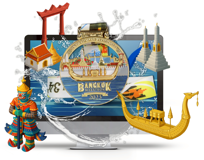 แบนเนอร์เหรียญรางวัล 5