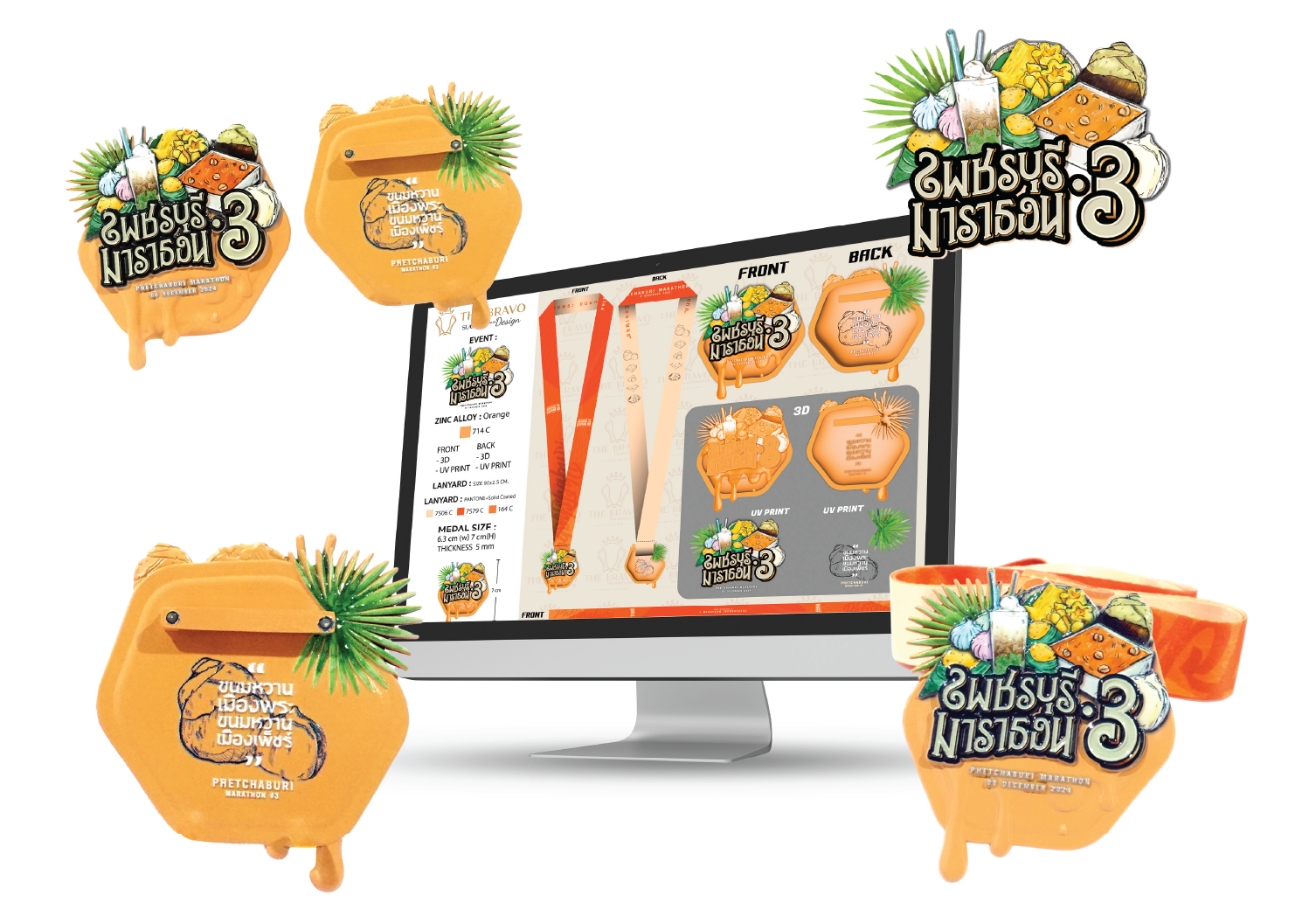 แบนเนอร์เหรียญรางวัล 3
