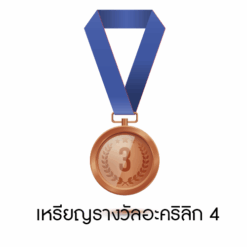 ตัวอย่างเหรียญรางวัล อะคริลิก