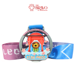 SENSEMATH CHALLENEGE COMPETITION<br>เหรียญรางวัลซิงค์อัลลอยโลหะ<br>สีชุบรมดำ