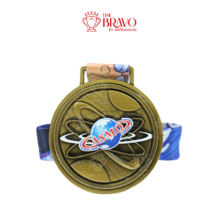 CASMO<br>เหรียญรางวัลซิงค์อัลลอยโลหะ<br>สีชุบรมดำ