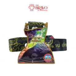 ถ้ำนาคา <br>เหรียญรางวัลซิงค์อัลลอยโลหะ<br>สีชุบรมดำ