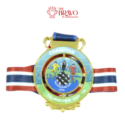 เหรียญรางวัลสำเร็จรูป<br>ซิงค์อัลลอยหมุนได้