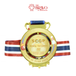 เหรียญรางวัลสำเร็จรูป<br>ซิงค์อัลลอยหมุนได้