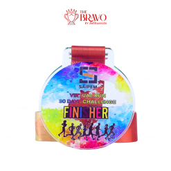 SAIPEM VIRTUAL RUN<br>เหรียญรางวัลอะคริลิก